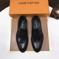 Louis Vuitton LV Men LV Flex Loafer Calf Leather-Black