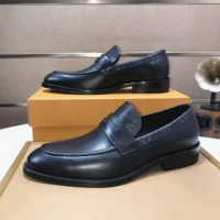 Louis Vuitton LV Men LV Flex Loafer Calf Leather-Black (1)