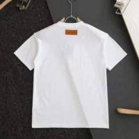 Louis Vuitton Men Embossed LV T-Shirt-White 1AA5E0 (1)