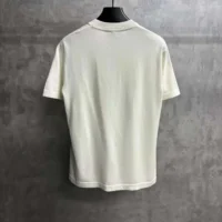 Louis Vuitton Men Signature Short-Sleeved T-Shirt-White 1AATX5 (1)