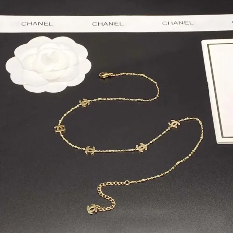 Chanel Women CC Long Necklace in Metal