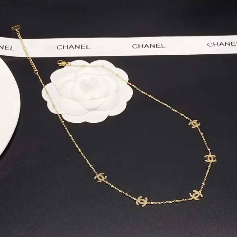 Chanel Women CC Long Necklace in Metal