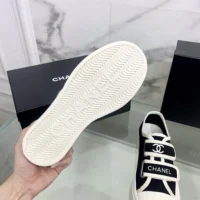 Chanel Women CC Velcro Sneaker-Black (9)