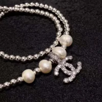 Chanel Women Long Necklace in Metal Resin Glass Pearls (1)