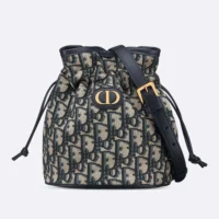 Dior Women 30 Montaigne Mini Bucket Bag with Drawstring S2374UTZQ (1)