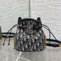 Dior Women 30 Montaigne Mini Bucket Bag with Drawstring S2374UTZQ (1)