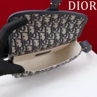 Dior Women Bobby East-West Bag Blue Dior Oblique Jacquard M9335UTZQ (1)