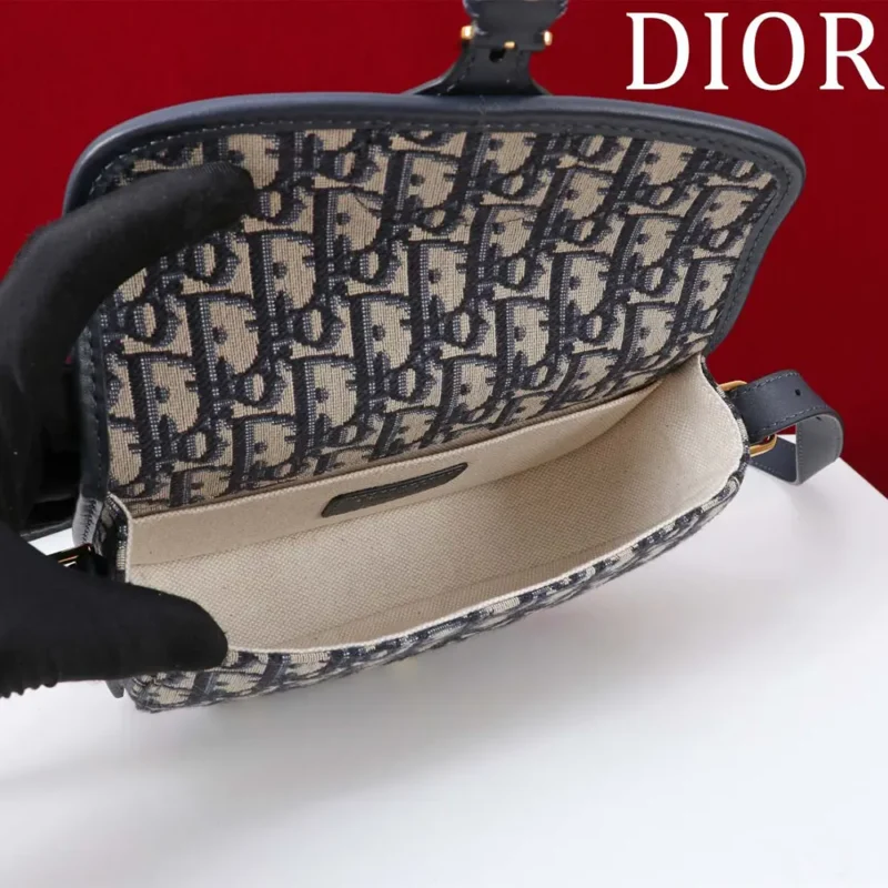 Dior Women Bobby East-West Bag Blue Dior Oblique Jacquard M9335UTZQ