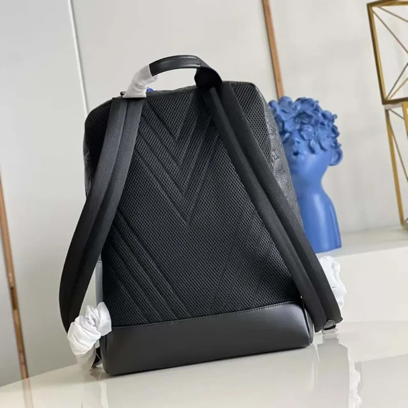 Louis Vuitton LV Men Dean Backpack other Leathers-Gray M59924