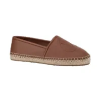 Louis Vuitton LV Women Starboard Flat Espadrille Brown Lamb Leather Rubber