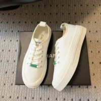 Chanel Women Lace-up Sneaker-White (1)