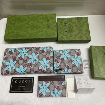 Gucci Unisex Bi Fold GG Printed Wallet-841146FAE0D9846