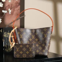 Louis Vuitton LV Women All In BB in Cowhide-leather Trim-M12925 (1)