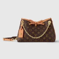 Louis Vuitton LV Women CarryAll BB in Cowhide-leather Trim M13014 (1)