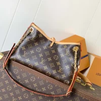 Louis Vuitton LV Women CarryAll BB in Cowhide-leather Trim M13014 (1)