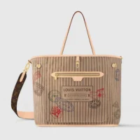 Louis Vuitton LV Women Neverfull Bandoulière Inside Out GM M11948 (1)