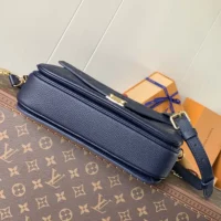 Louis Vuitton LV Women Pochette Métis in Cowhide-leather Trim M47142 (1)