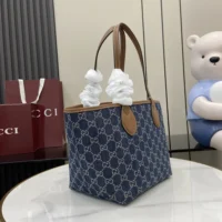 Gucci Women Totissima Small Tote Bag 820496FAECC4243 (1)